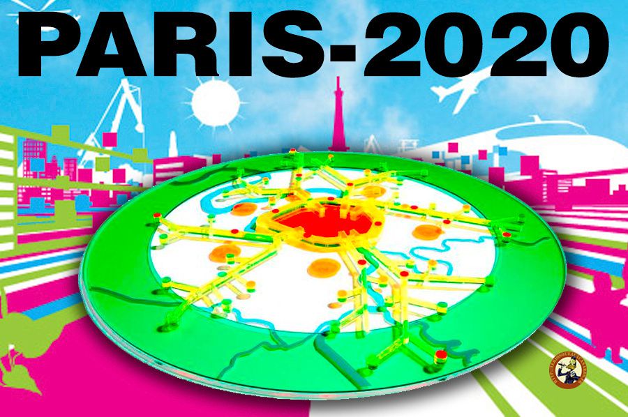 Paris 2020 des d�partements en moins : 92+93+94=75