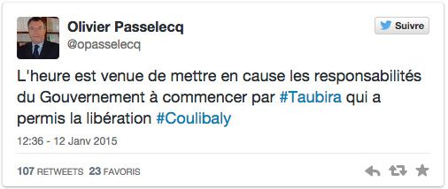 Le Pen et ses fachos continuent leurs conneries sur la peine de prison du terroriste Coulibaly