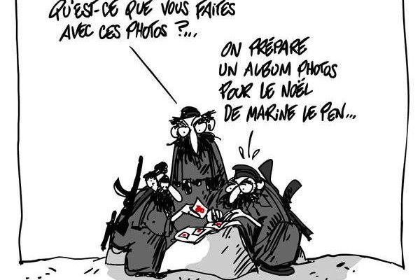 C'est Noël pour Daesh et Le Pen