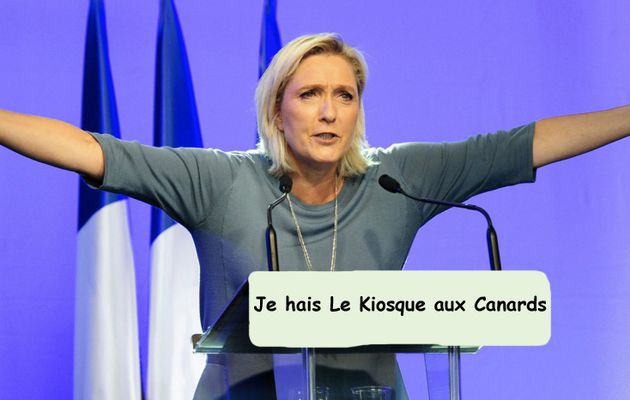 Marine Le Pen se la raconte