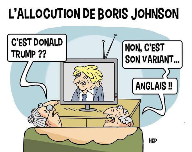 Boris Johnson variant anglais de Donald Trump