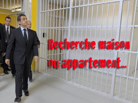 Humour du jour ; Sarkozy recherche maison ou appartement