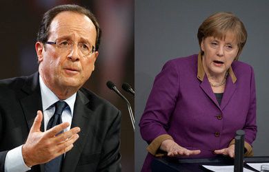 Angela Merkel veut travailler à un "pacte de croissance" avec Hollande. Tiens donc !