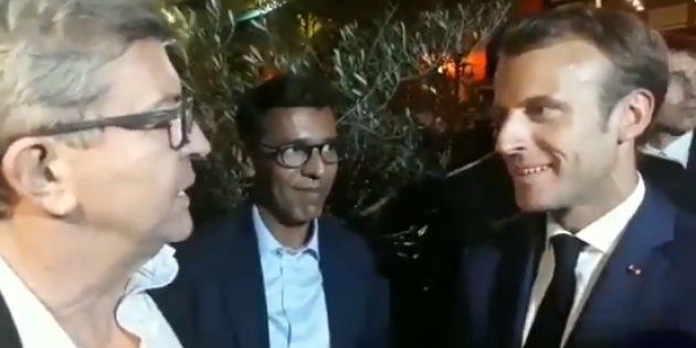 Mélenchon fait profil bas face à Emmanuel Macron