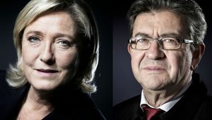 Marine Le Pen VS Jean-Luc Mélenchon