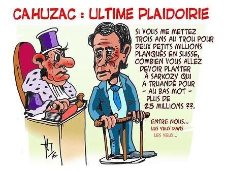 Humour du jour : Cahuzac et Sarkozy